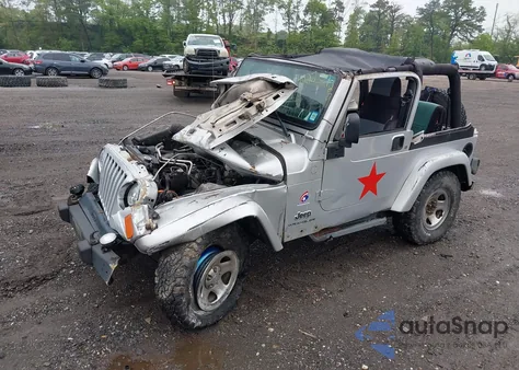 2003 Jeep Wrangler X из США, поврежденный, VIN 1J4FA39S13P363135